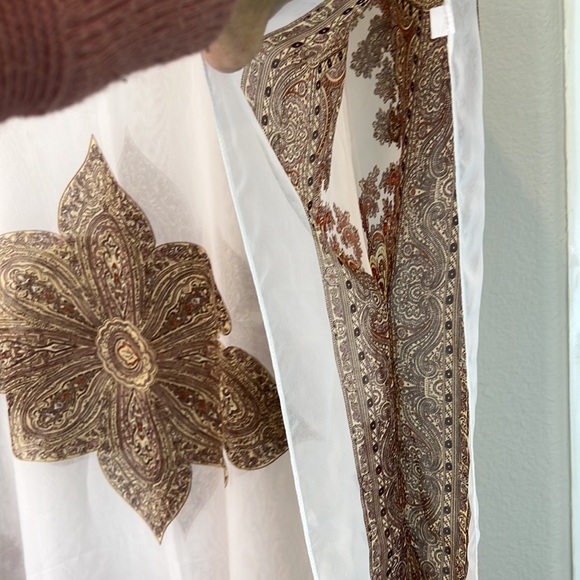 Silk Tunic/Beach Cover Up - Picture 5 of 7